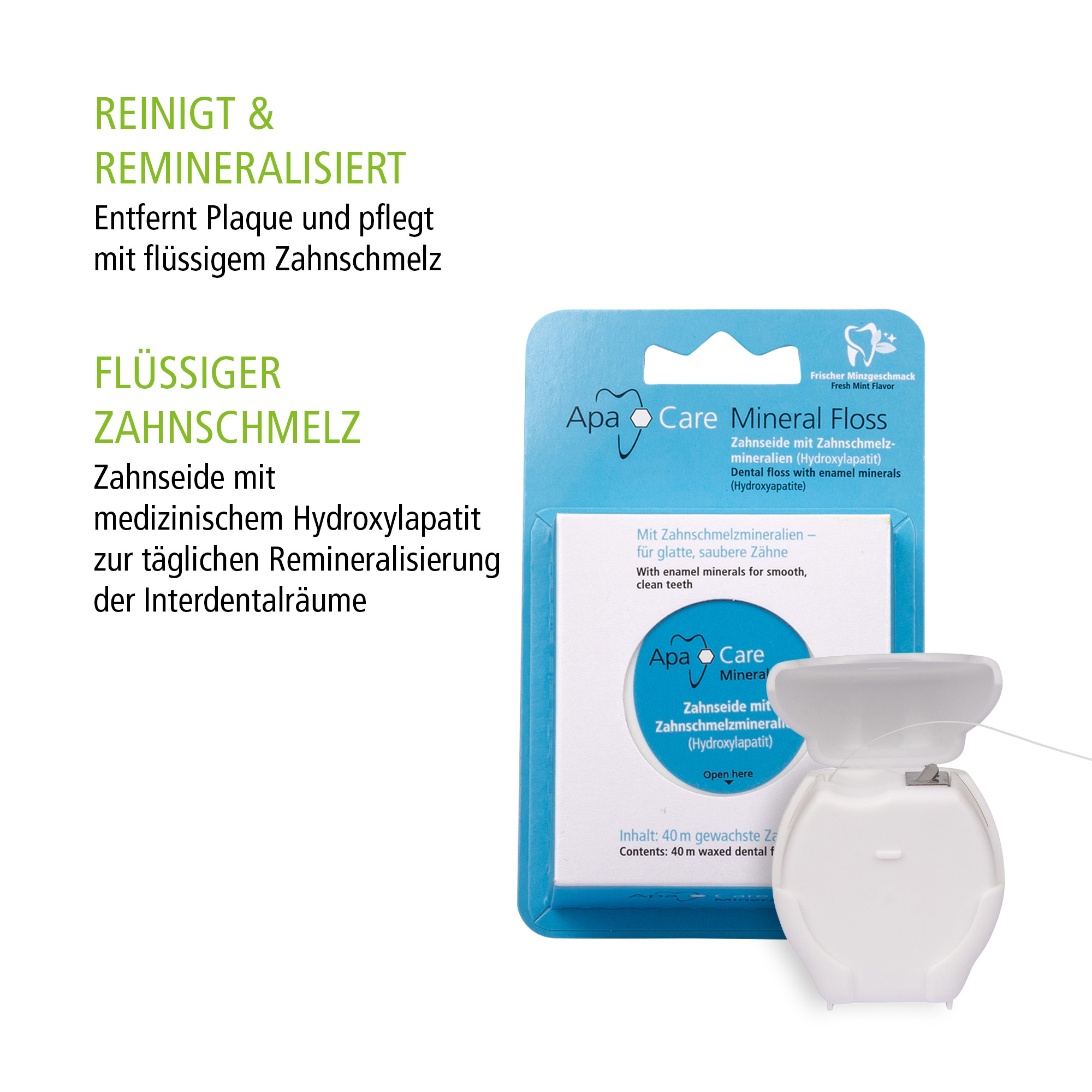 Mineral Floss Zahnseide 1St. Mineral Floss Zahnseide 1St.