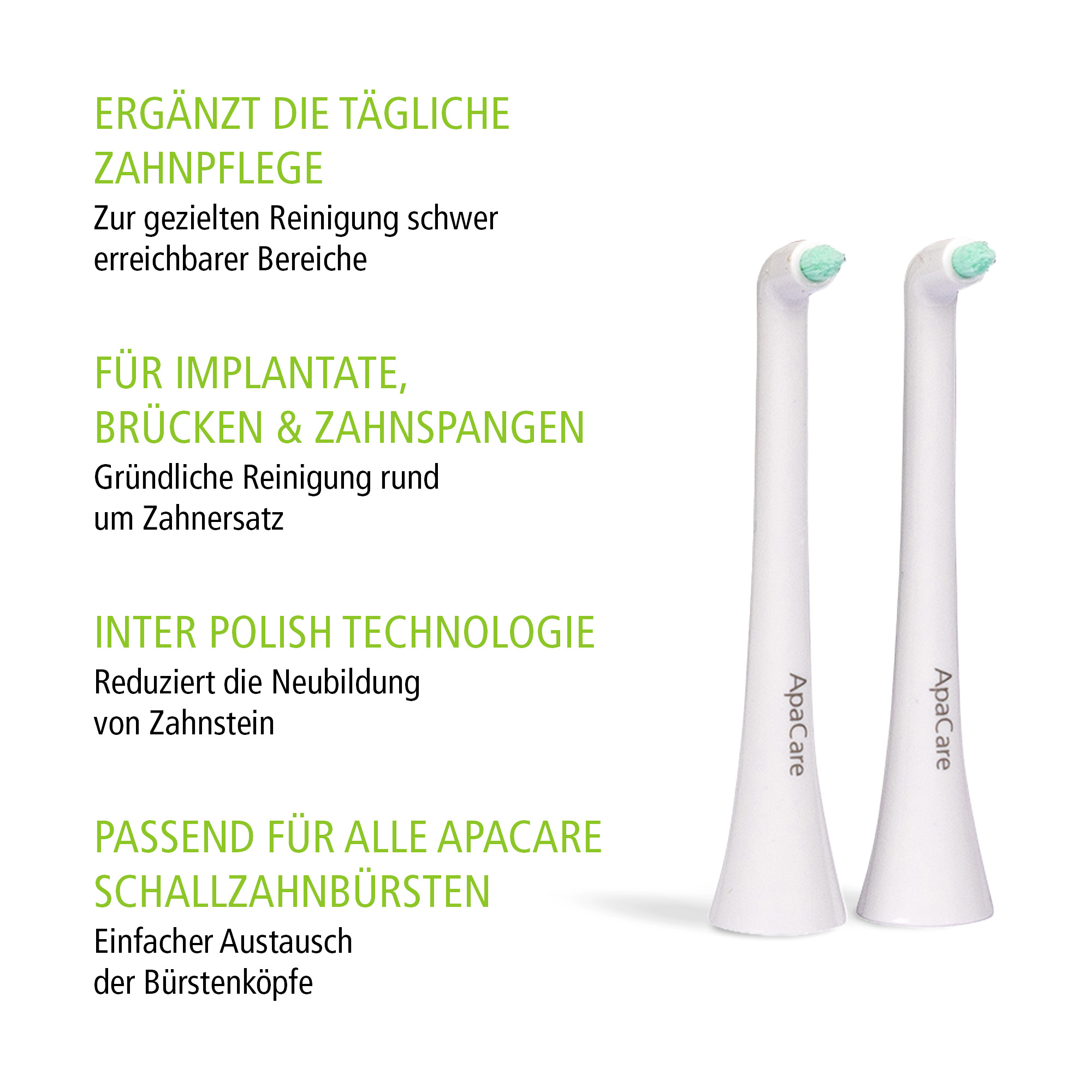 Sonic Inter Polish Bürsten Set 2 Stk. (für Zahnzwischenräume)
