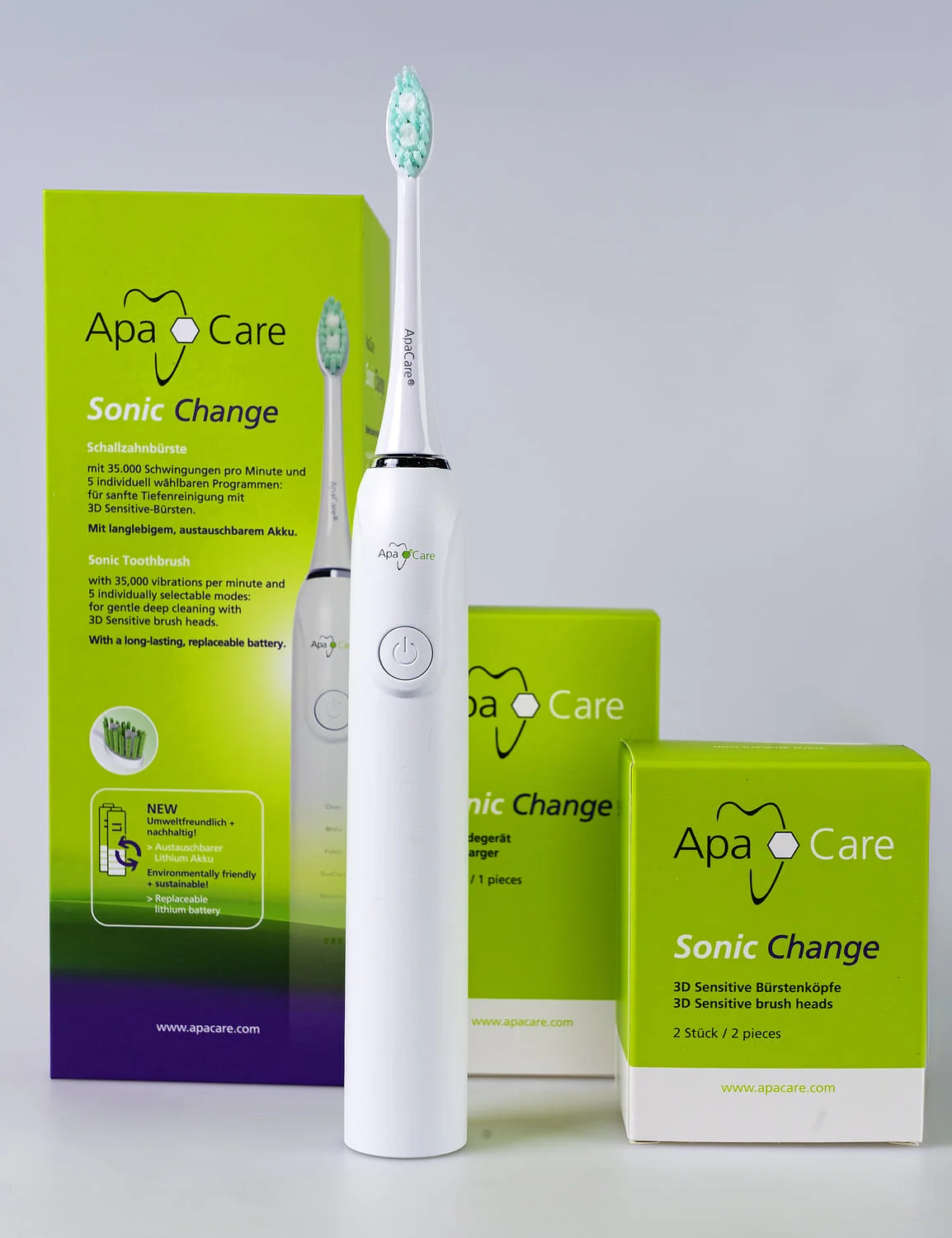 Produktpaket Apacare sonic change Produktpaket Apacare sonic change